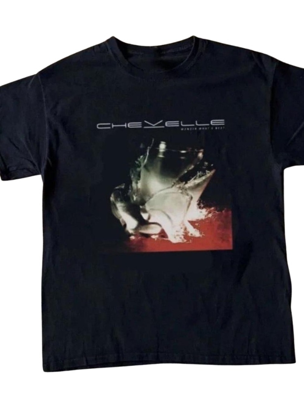 Black Graphic Chevelle Band T-Shirt